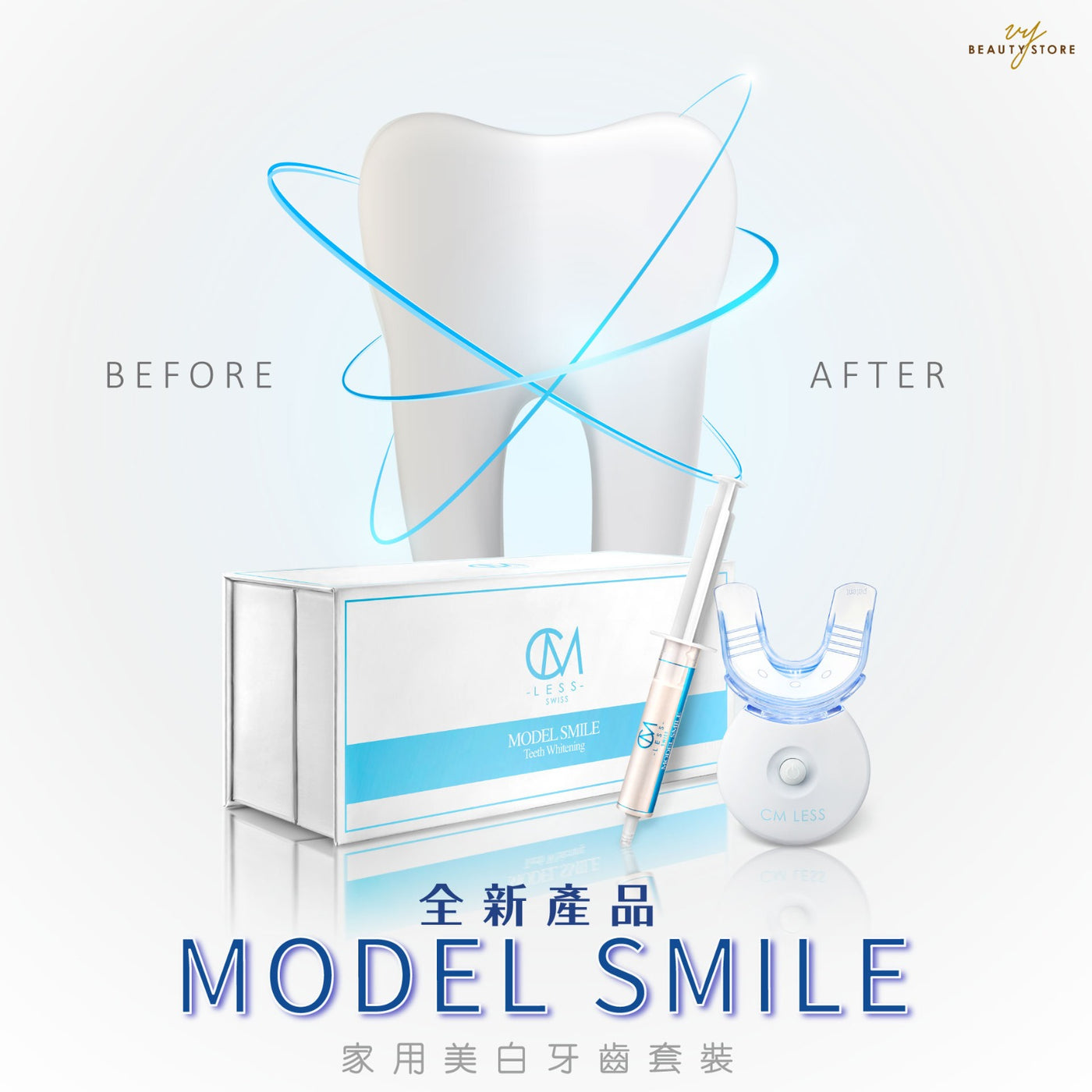 在家躺著就可以成為 #美白牙齒天使-MODEL SMILE幫到你!👏👏👏