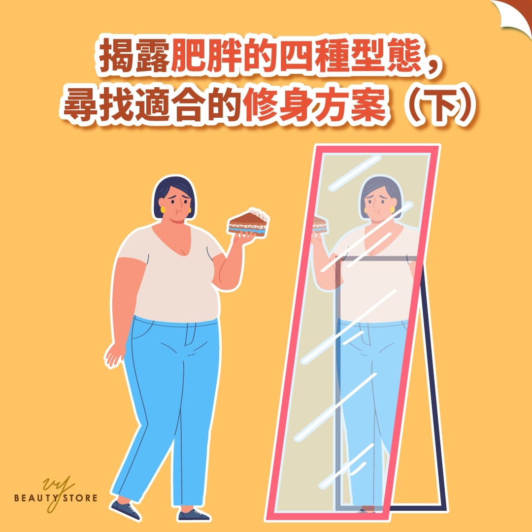 揭露肥胖的四種型態,尋找適合的修身方案(下)
